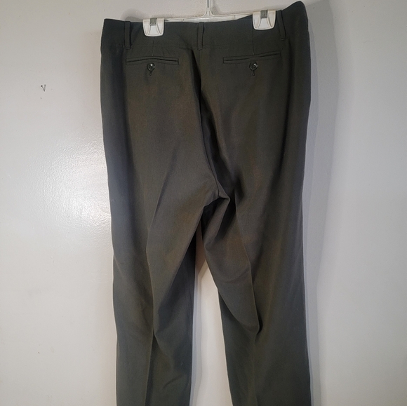 Emma James Petites Olive Green Trousers - Picture 3 of 4